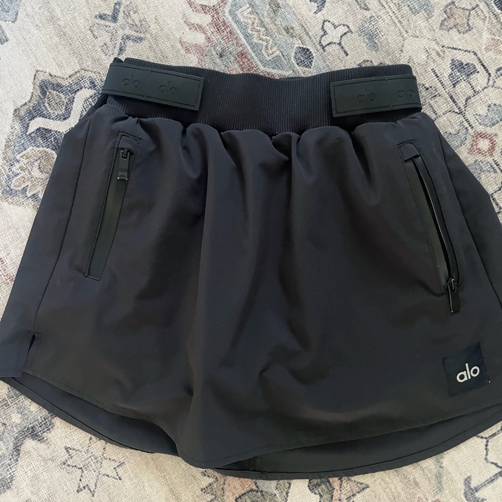 ALO x Black All Yoga Skort XS